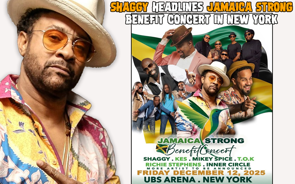 Shaggy, Inner Circle, T.O.K @ Jamaica Strong Benefit Concert in New York 2025