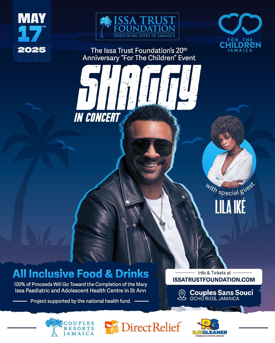 Shaggy & Lila Ike in Ocho Rios, Jamaica 2025