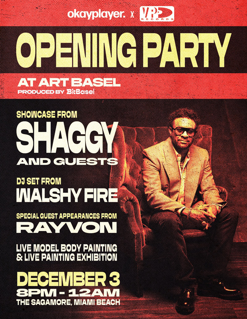 Shaggy - Opening Party at Art Basel 2025