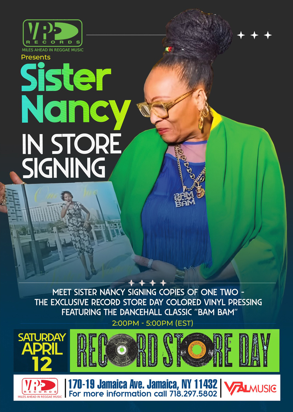 Sister Nancy - In Store Signing 2025