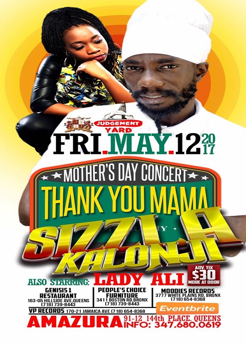 Sizzla 5/12/2017