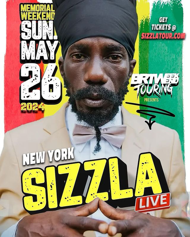 Sizzla in New York 5-26-2024