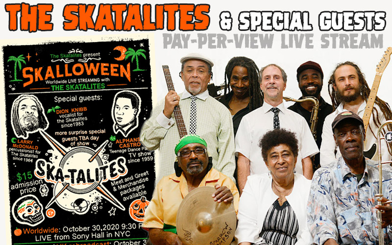 The Skatalites & Special Guest - Pay-Per-View Live Stream Skalloween 2020