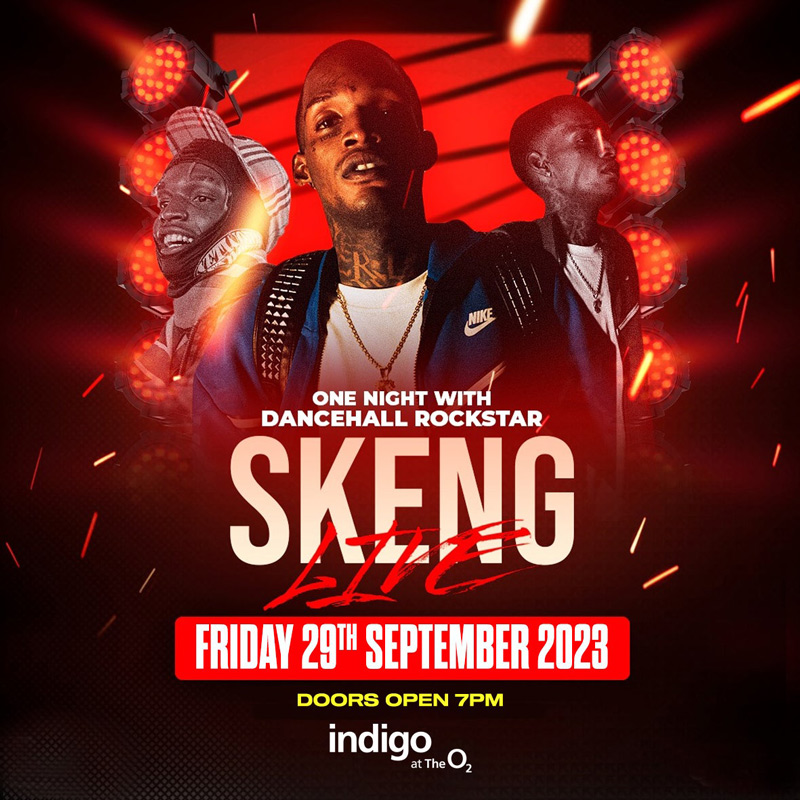 Skeng in London, UK @ Indigo2 9-29-2023
