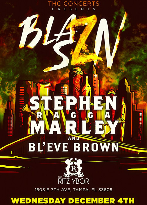 Stephen Marley & Bl'eve Brown 12-4-19