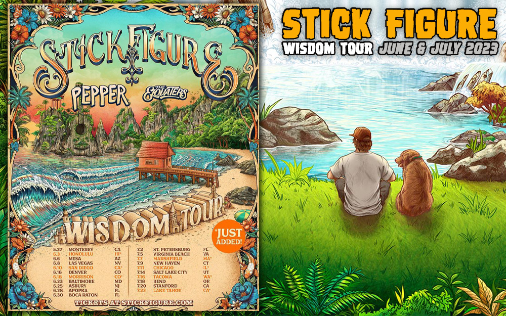 Stick Figure - Wisdom Summer Tour 2023