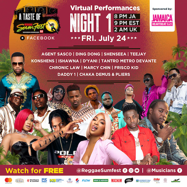 A Taste Of Reggae Sumfest 2020