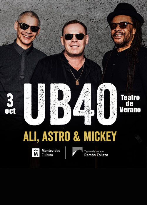 UB40 feat. Ali, Astro & Mickey 10-3-2017