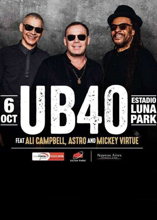 UB40 feat. Ali, Astro & Mickey 10-6-2017