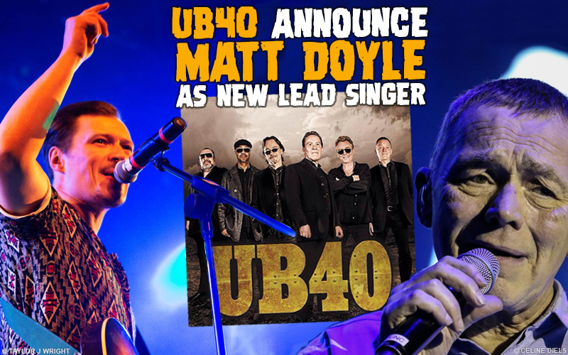 UB40 Announce Kioko's Matt Doyle As New Lead Singer