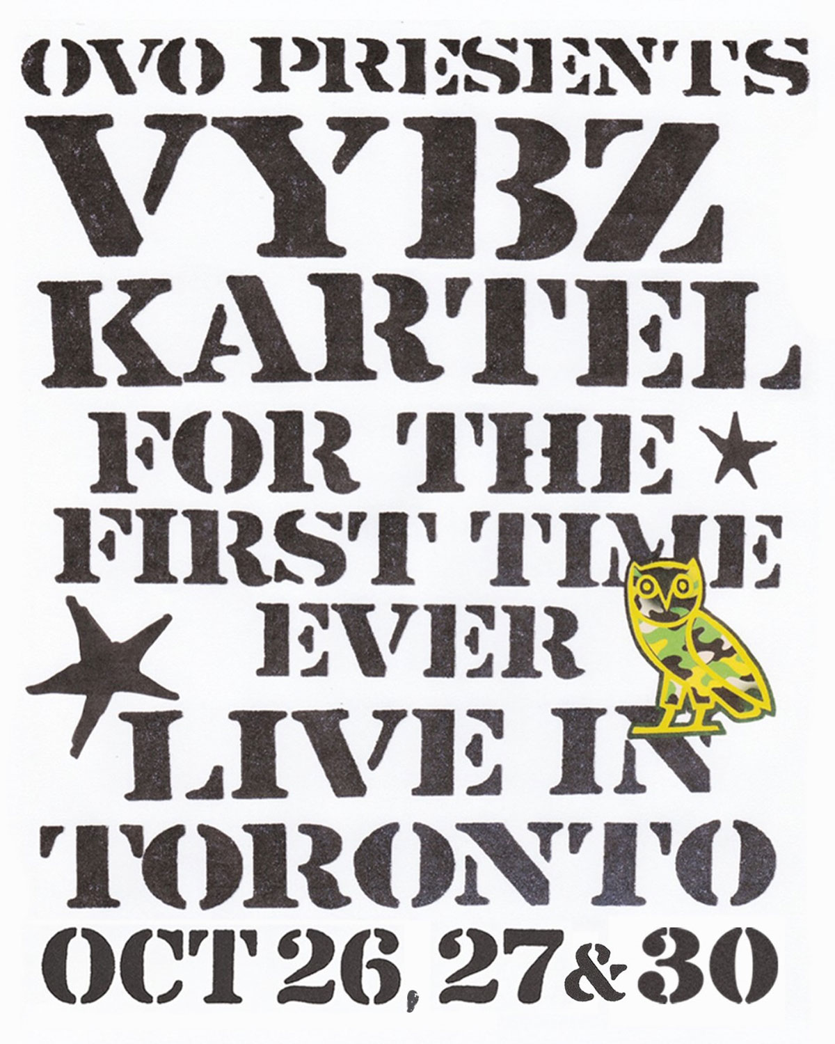 Vybz Kartel in Toronto, Canada - October 26, 2025