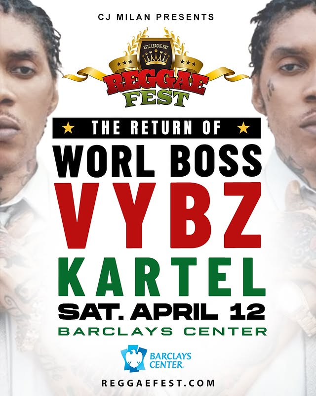 Reggae Fest - The Return of Vybz Kartel 2025