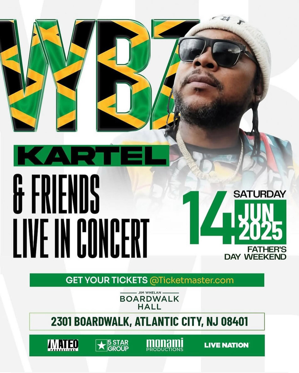 Vybz Kartel & Friends in Atlantic City 2025
