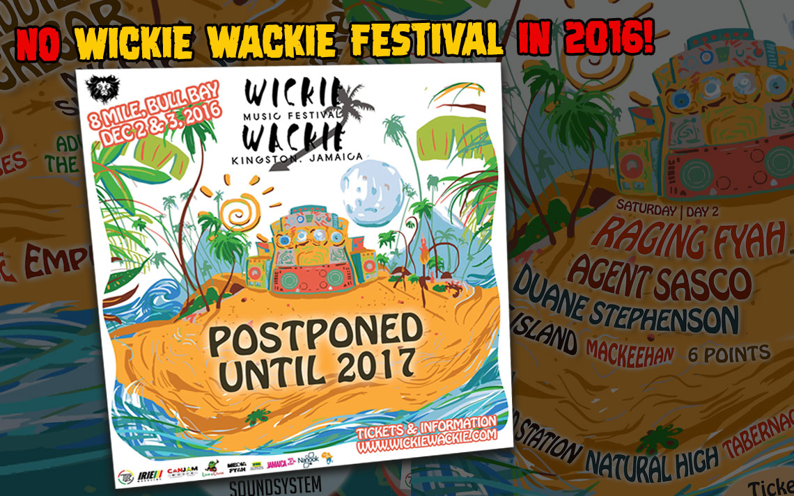 No Wickie Wackie Festival in 2016