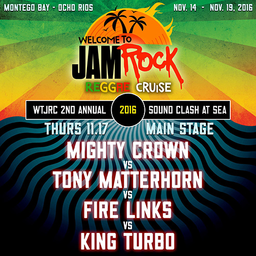 Welcome To Jamrock Reggae Cruise 2016