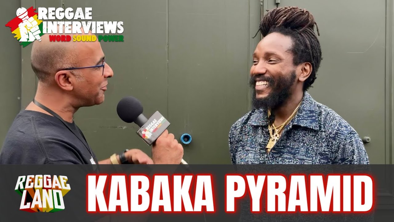 Kabaka Pyramid Interview @ Reggae Land 2025 | Reggae Interviews [8/3/2025]