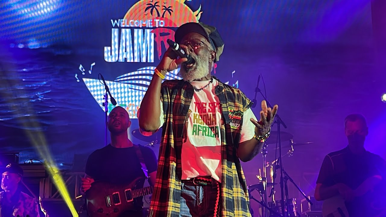 Burning Spear - Intro | Door Peep @ Welcome To Jamrock Cruise 2022 [12/9/2022]