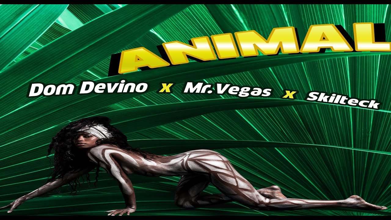 Mr. Vegas x Dom Devino x Skilteck - Animal (Lyric Video) [9/23/2022]