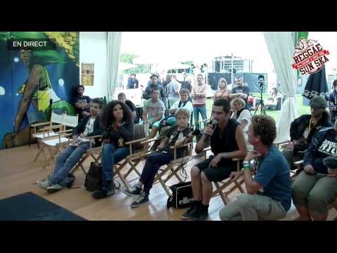 Press Conference with Mad Professor @ Reggae Sun Ska 2015 [8/8/2015]