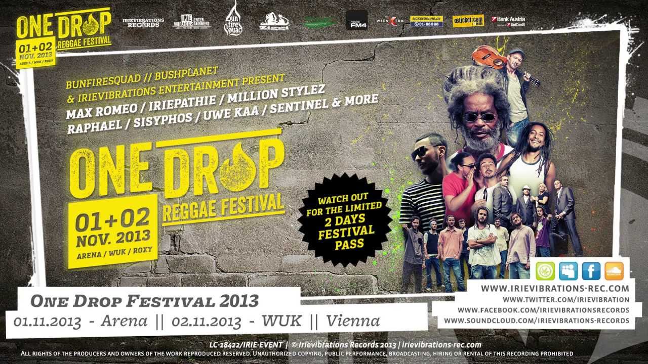 Trailer: One Drop Reggae Festival 2013 [10/22/2013]