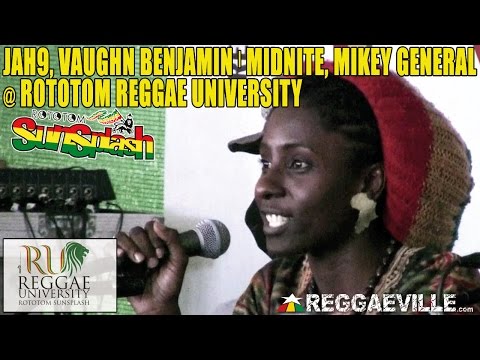 Jah9 & Vaughn Benjamin | Midnite @ Rototom Reggae University | Rasta Music as Rasta Livity 8/20/2014 [8/20/2014]