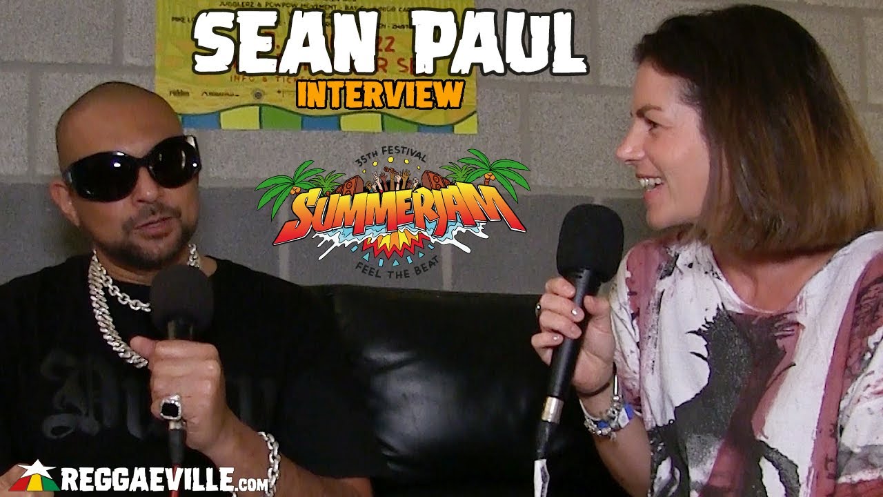 Sean Paul - Interview @ SummerJam 2022 [7/2/2022]