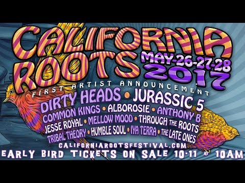 California Roots Festival 2017 - First Artist Announcement [10/4/2016]