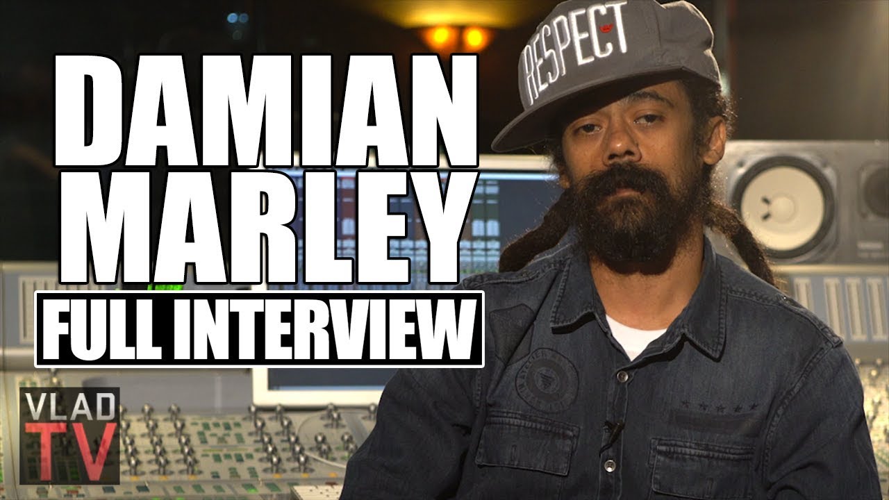 Damian Marley on 2Pac & Bob Marley Comparisons, Album with Nas and more @ VLAD TV [8/3/2017]