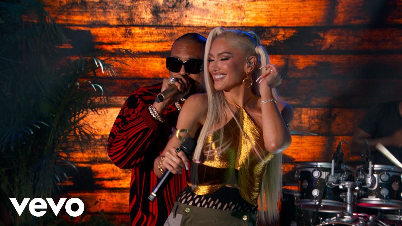 Sean Paul feat. Gwen Stefani & Shenseea - Light My Fire @ Jimmy Kimmel Live! [7/13/2022]