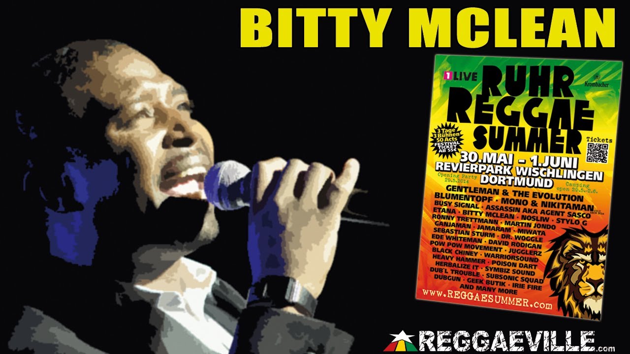 Bitty McLean @ Ruhr Reggae Summer - Dortmund 2014 [5/31/2014]