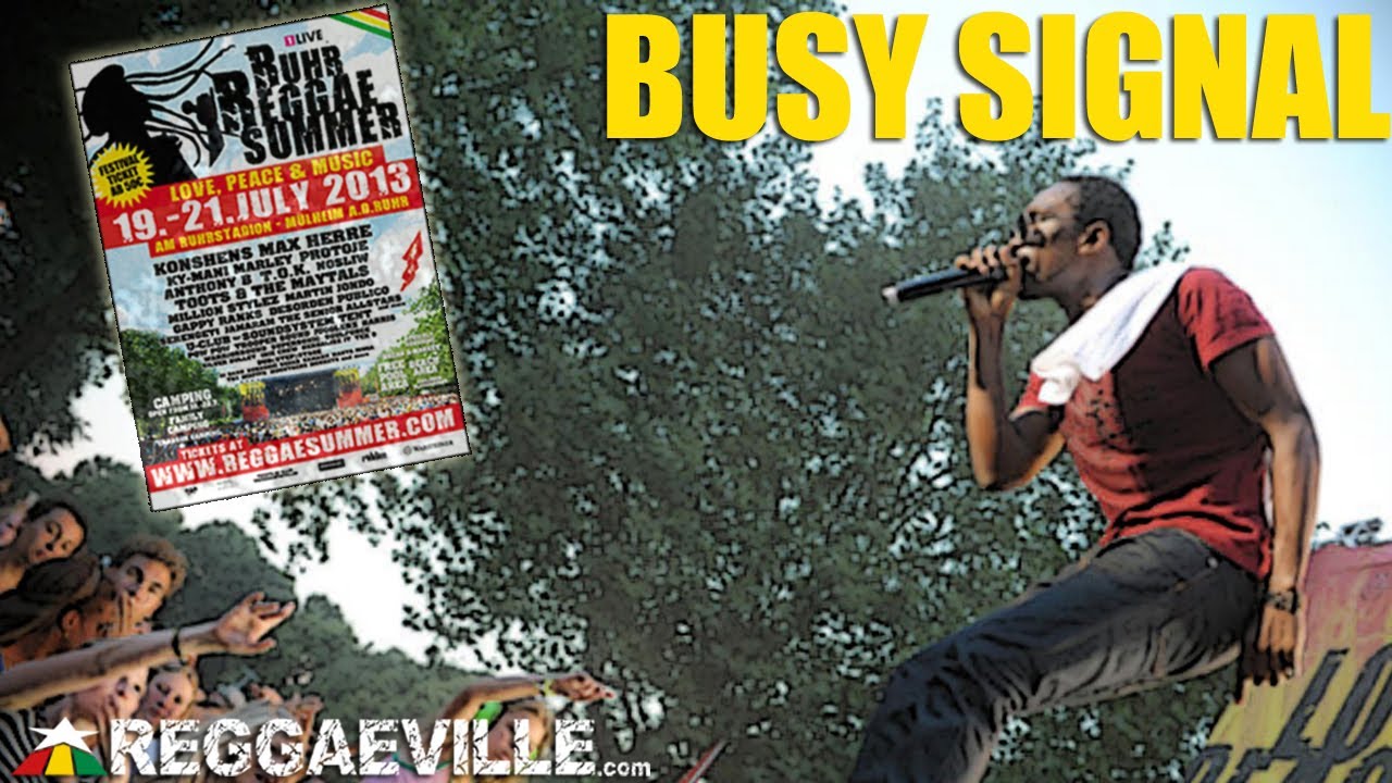 Busy Signal @ Ruhr Reggae Summer [7/21/2013]