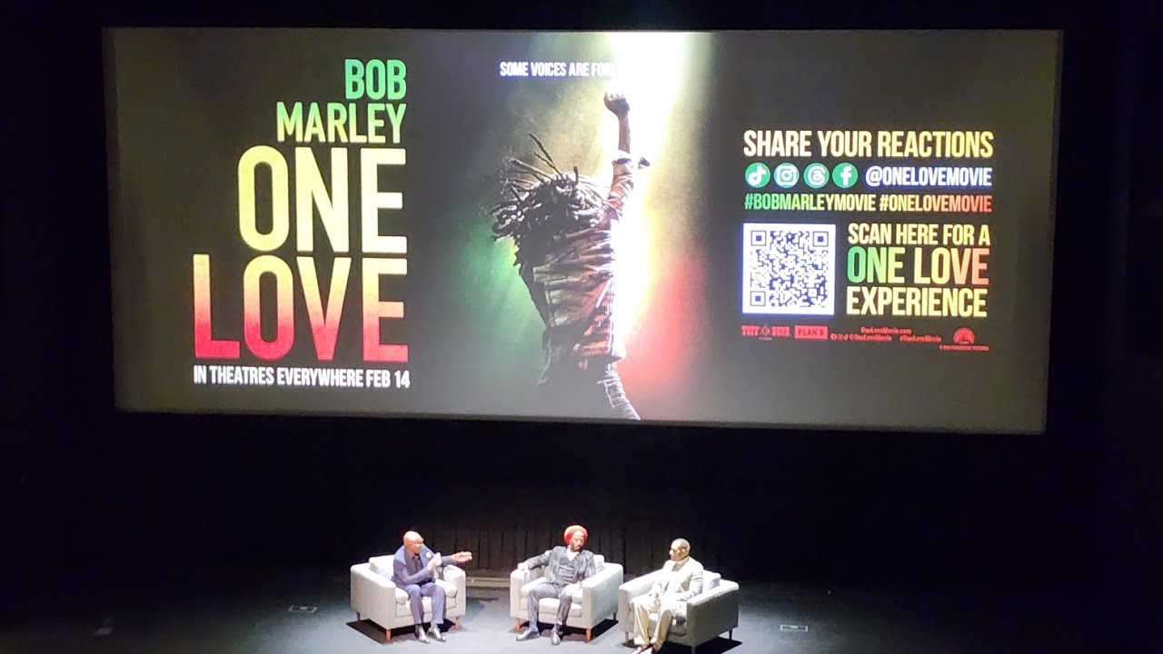 Q&A With Ziggy Marley & Marcus Green about Bob Marley: One Love [2/8/2024]