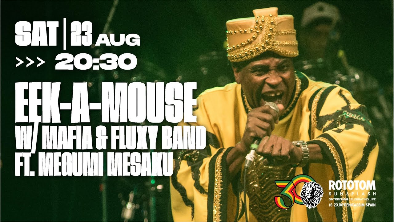 Eek A Mouse @ Rototom Sunsplash 2025 (Live Stream) [8/23/2025]