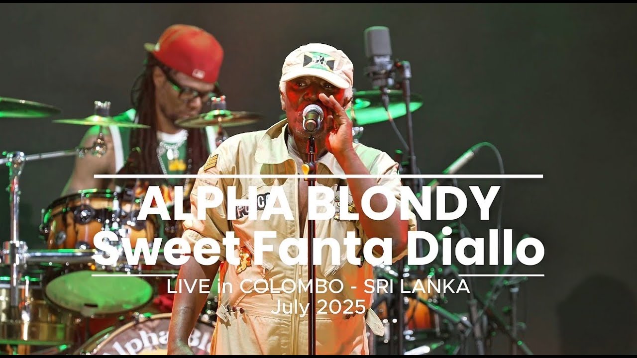 Alpha Blondy - Fanta Diallo in Colombo, Sri Lanka
