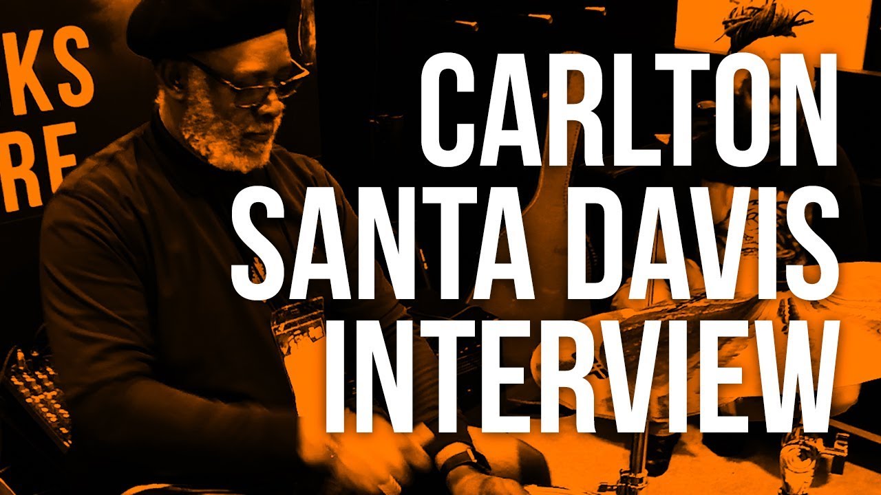 Carlton Santa Davis Interview @ Techra Drumsticks [3/26/2019]