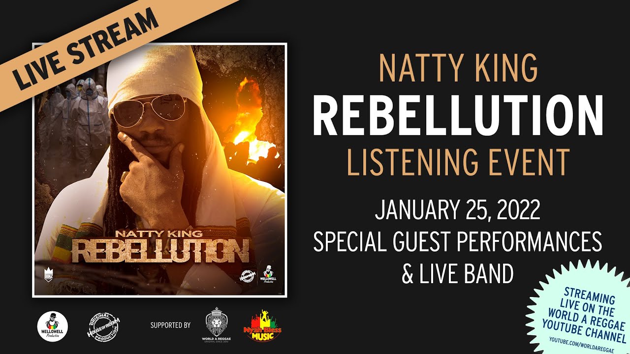 Natty King Album Listening Event (Live Stream) [1/25/2022]