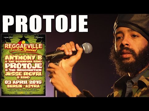 Protoje & The Indiggnation - Rasta Love in Berlin @ Reggaeville Easter Special 2015 [4/3/2015]