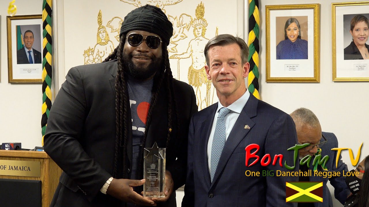 Gramps Morgan receives Heritage Award on behalf of Shabba Ranks [11/5/2021]