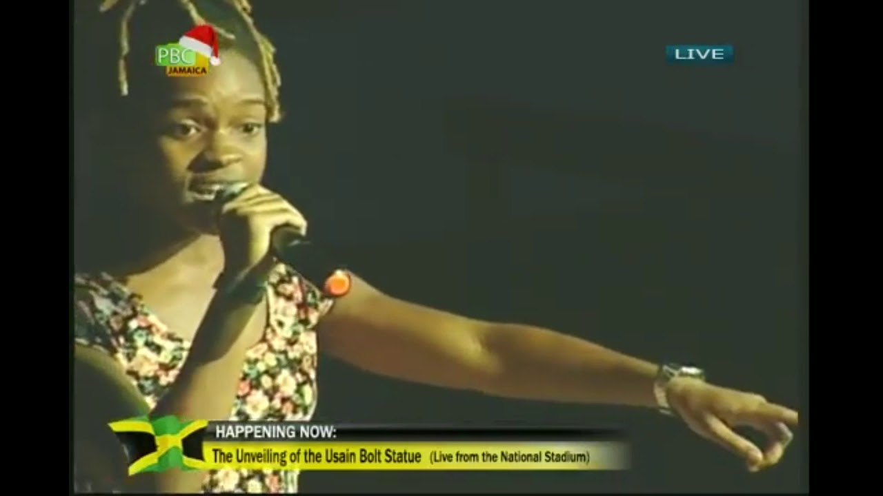 Koffee sings Legend to Usain Bolt [12/3/2017]