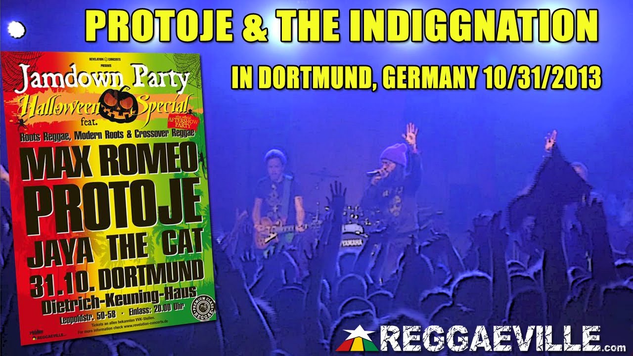 Protoje & The Indiggnation in Dortmund, Germany [10/31/2013]