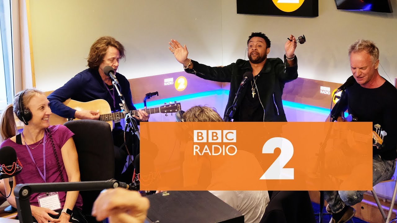 Sting and Shaggy - Lovely Day @ BBC Radio 2 Breakfast Show [4/20/2018]