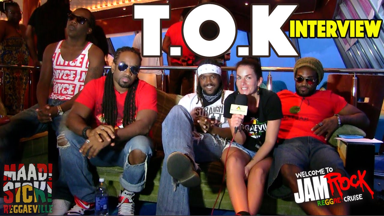 T.O.K Interview @ Welcome To Jamrock Reggae Cruise 2015 [12/4/2015]