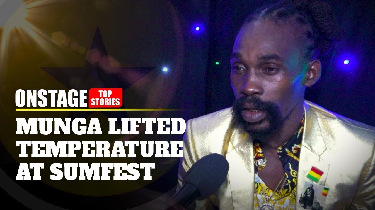 Munga Interview @ Reggae Sumfest 2019 (OnStage TV) [7/19/2019]