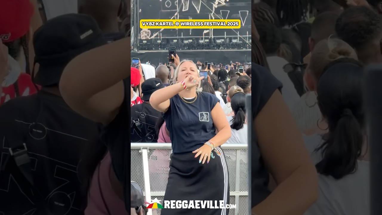 Sign language meets Vybz Kartel @ Wireless Festival 2025 [7/13/2025]