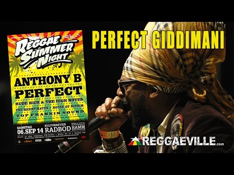 Perfect Giddimani & House of Riddim - Marijuana @ Reggae Summer Night 2014 [9/6/2014]