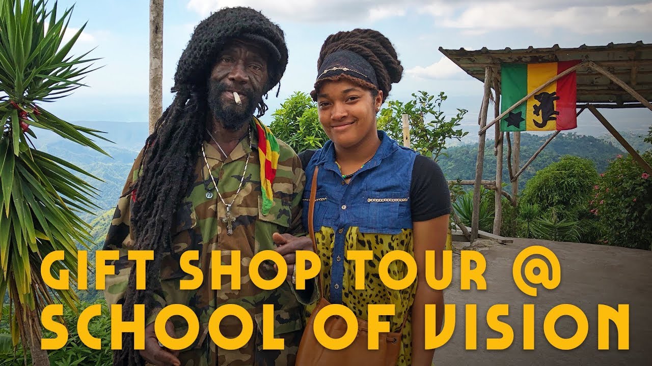 Ras Kitchen - Nyabinghi Rasta Giftshop Tour with Tashea @ School of Vision Jamaica [7/22/2019]