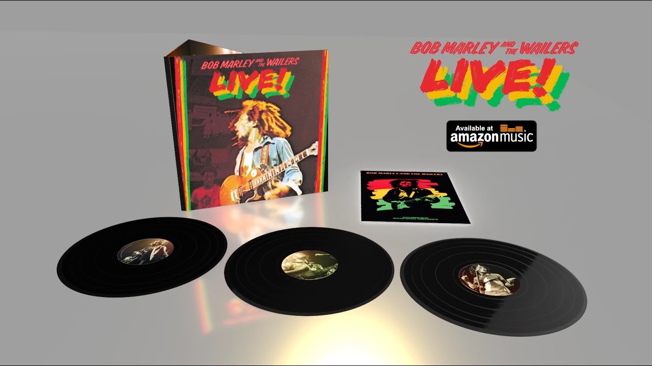 Bob Marley & The Wailers Live! Unboxing Video [10/31/2016]