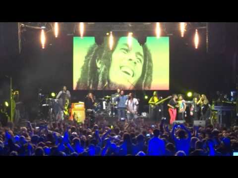 Ky-Mani, Julian & Jo Mersa Marley - Could You Be Loved @ Afro Pfingsten 2015 [5/23/2015]