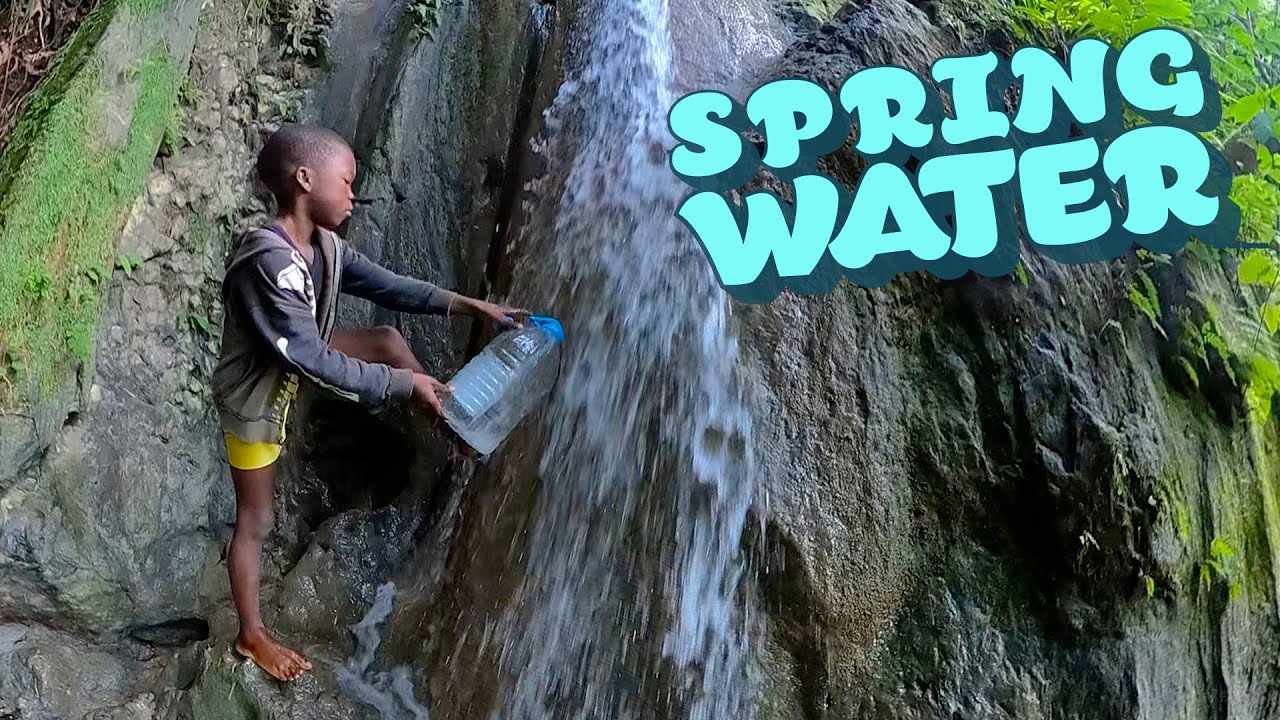 Ras Kitchen - Fresh Mountain Spring Water from the Waterfall! [10/26/2021]