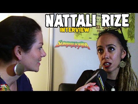 Nattali Rize - Interview @ SummerJam 2016 [7/3/2016]